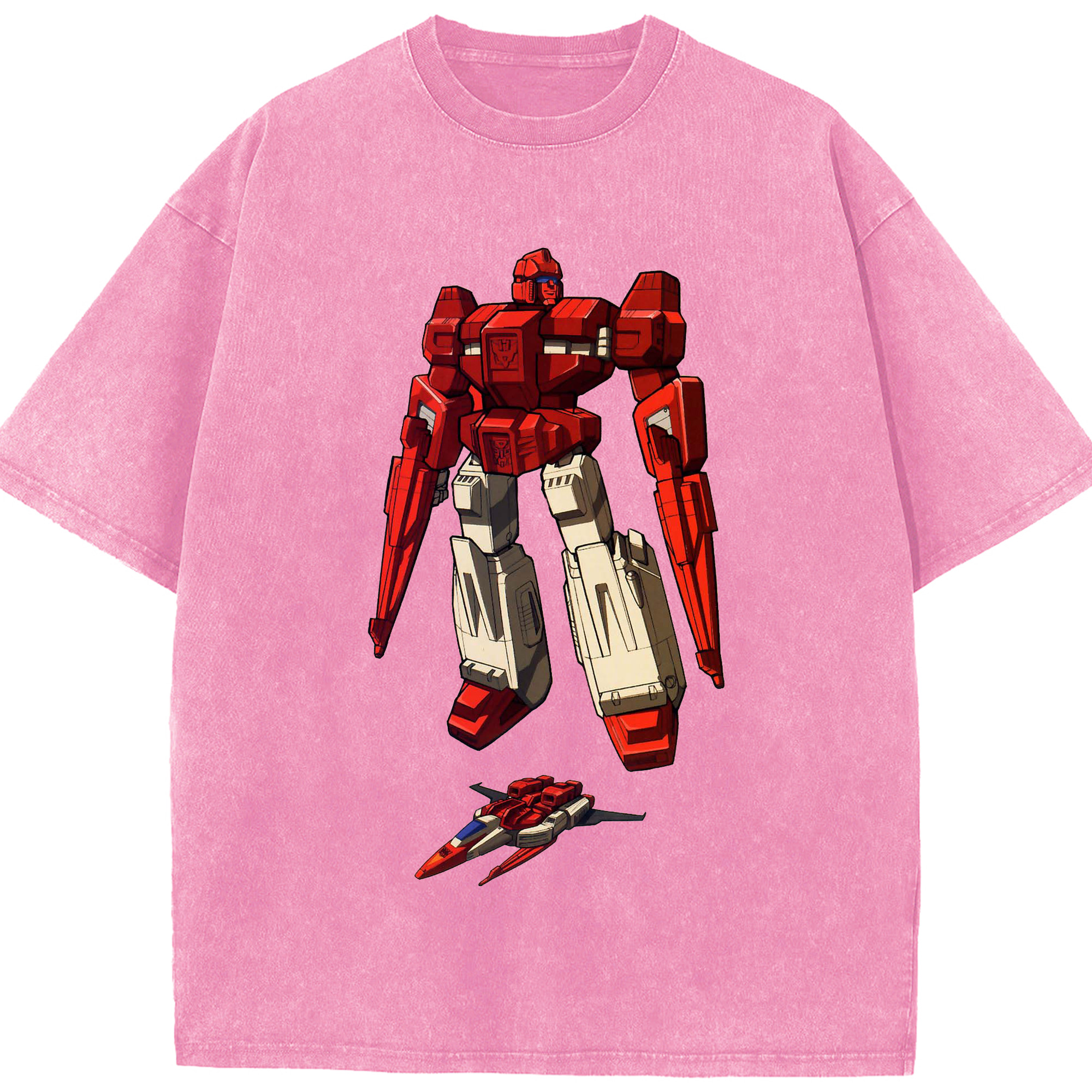 （画像用）  綿100% ヴィンテージ風 半袖Tシャツ（フロントプリント）